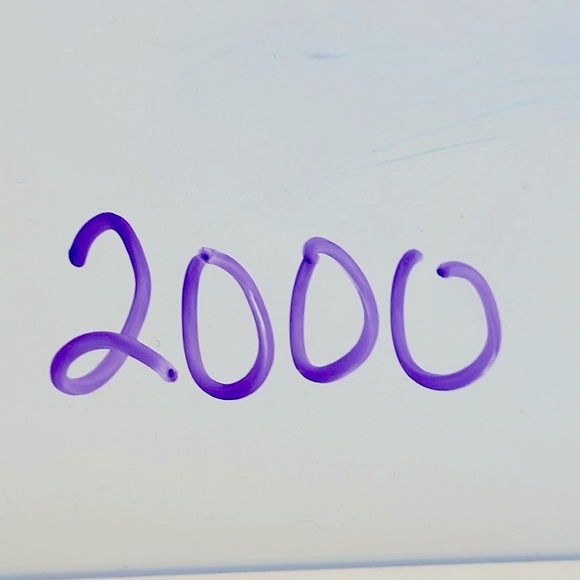 Britney Hoodie with Embroidered Blue Stars on Cream Background. Super Soft. Med. - Picture 9 of 9